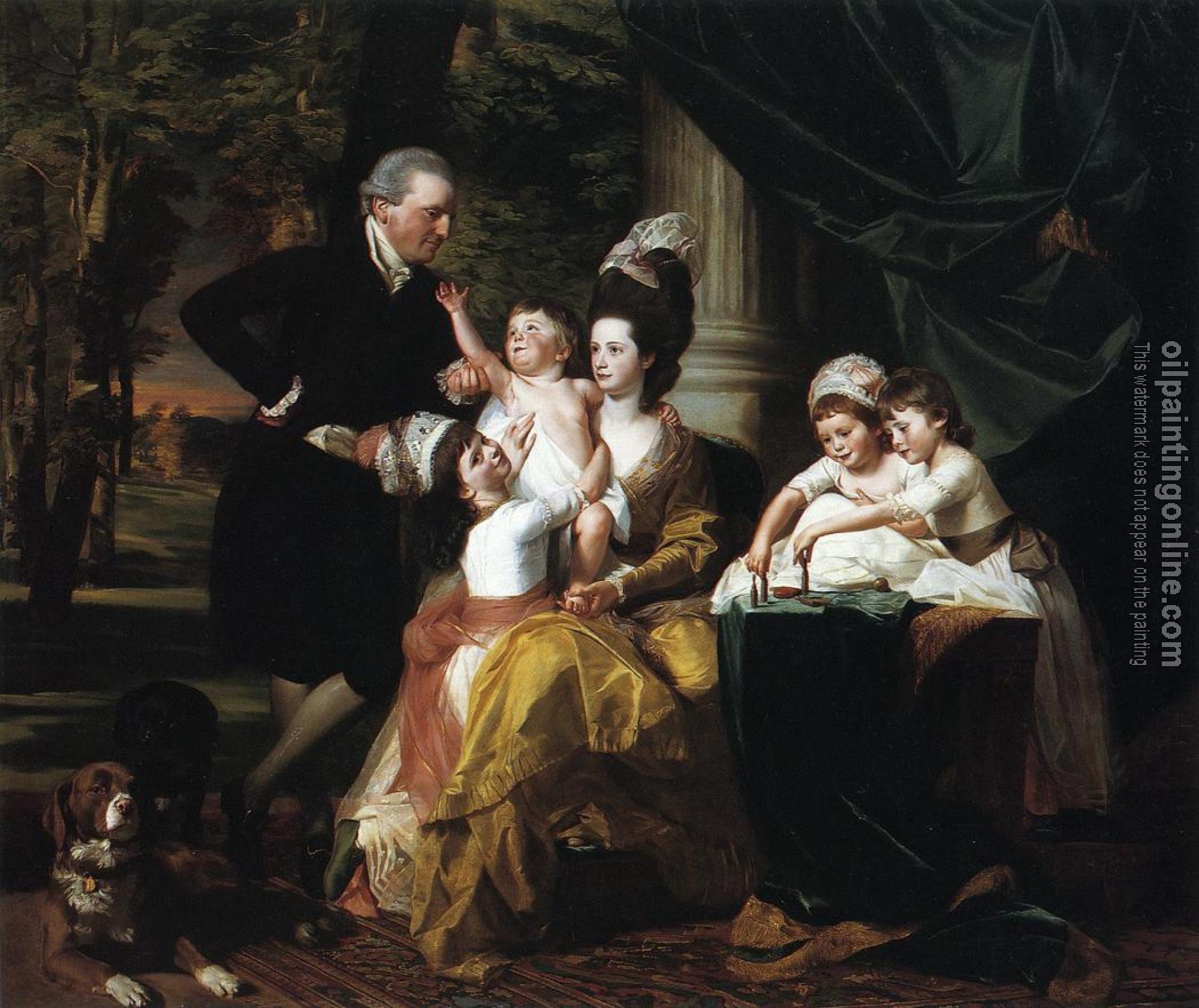 Copley, John Singleton - Sir William Pepperrell and Family
